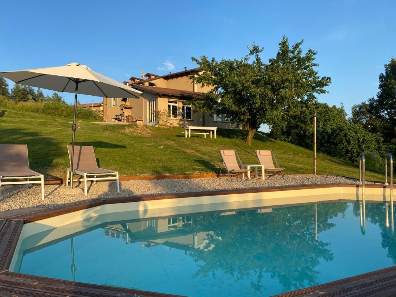 La Casa Di Roby-1 Appartamento La Morra Con Piscina 외부 사진